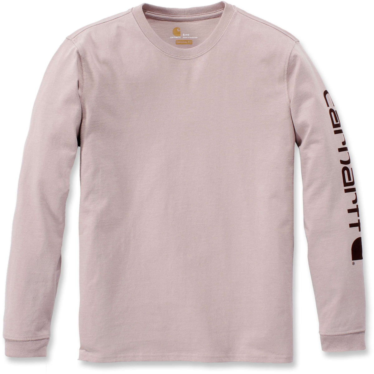Loose fit tungvægts langærmet grafisk t-shirt med logoærmer