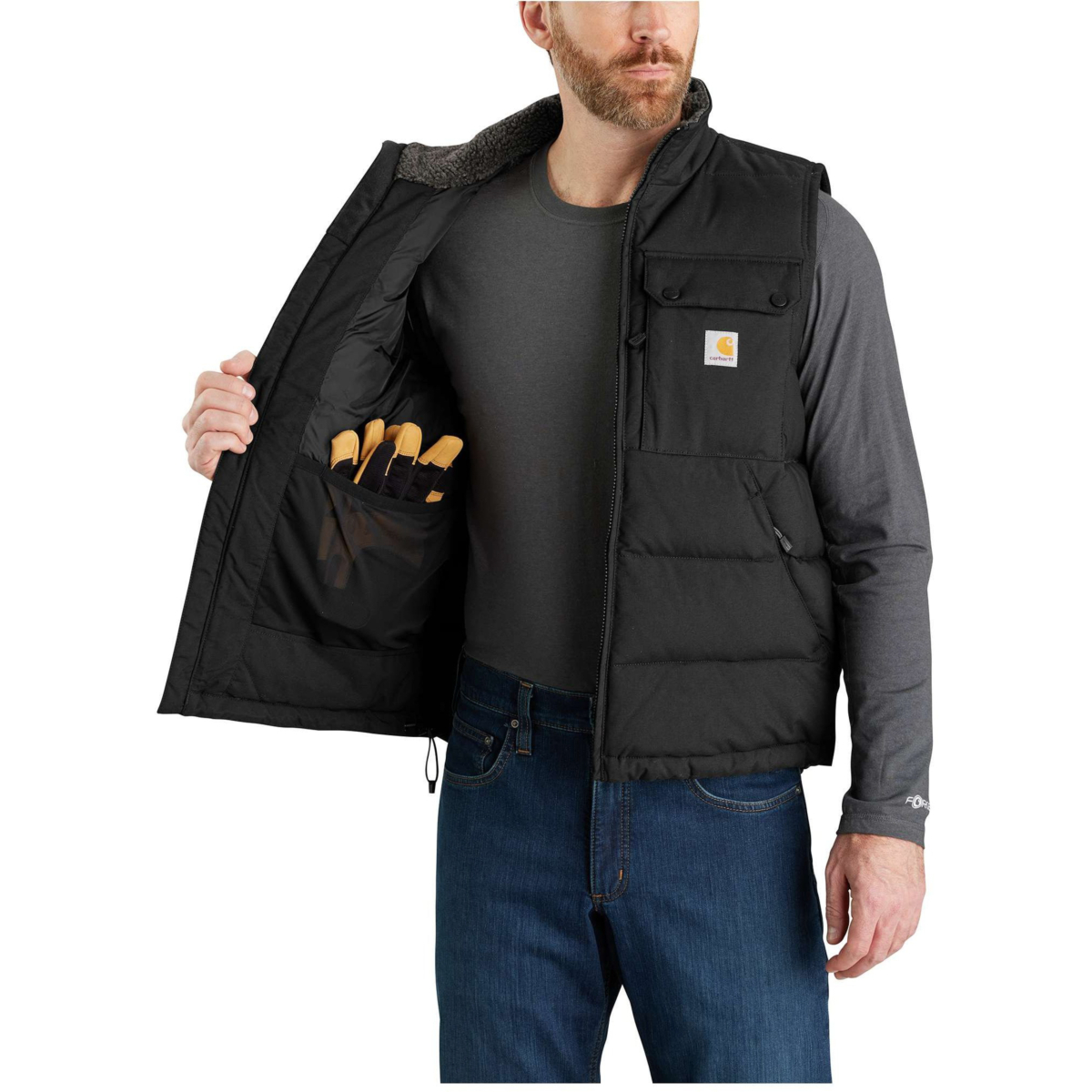Carhartt montana isoleret vest med løs pasform