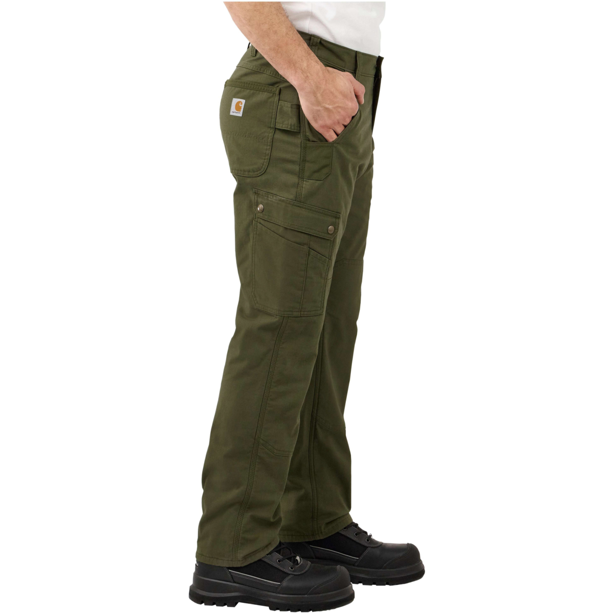 Robust flex® afslappet pasform ripstop cargo fleece-foret arbejdsbuks