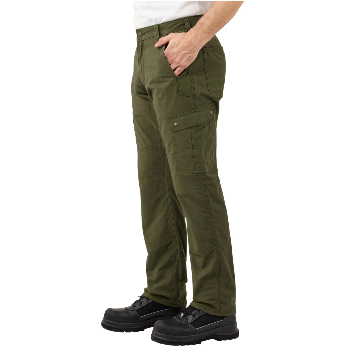 Robust flex® afslappet pasform ripstop cargo fleece-foret arbejdsbuks
