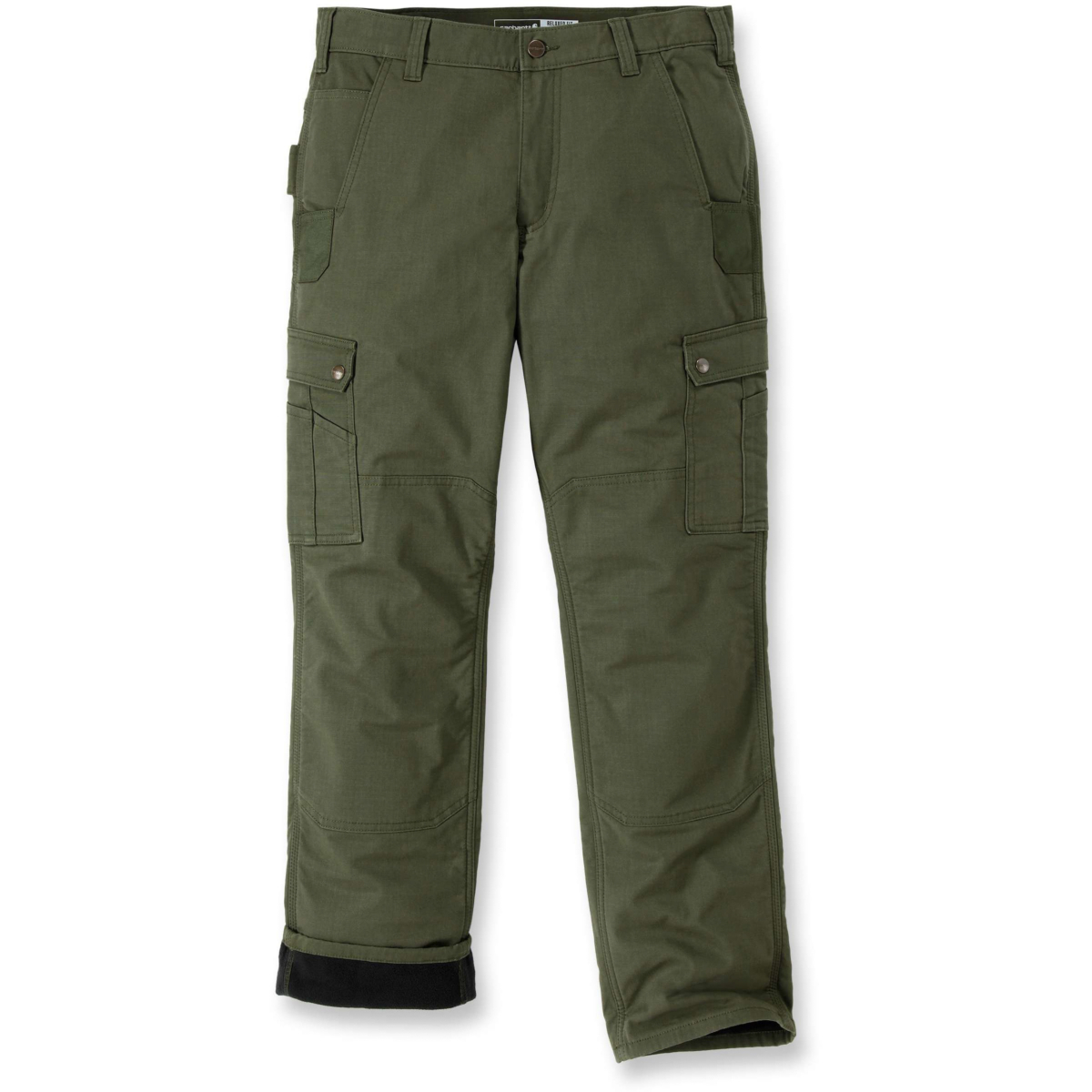 Robust flex® afslappet pasform ripstop cargo fleece-foret arbejdsbuks