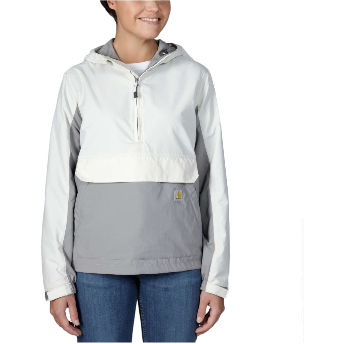 Rain defender® letvægts anorak, der kan pakkes i løs pasform