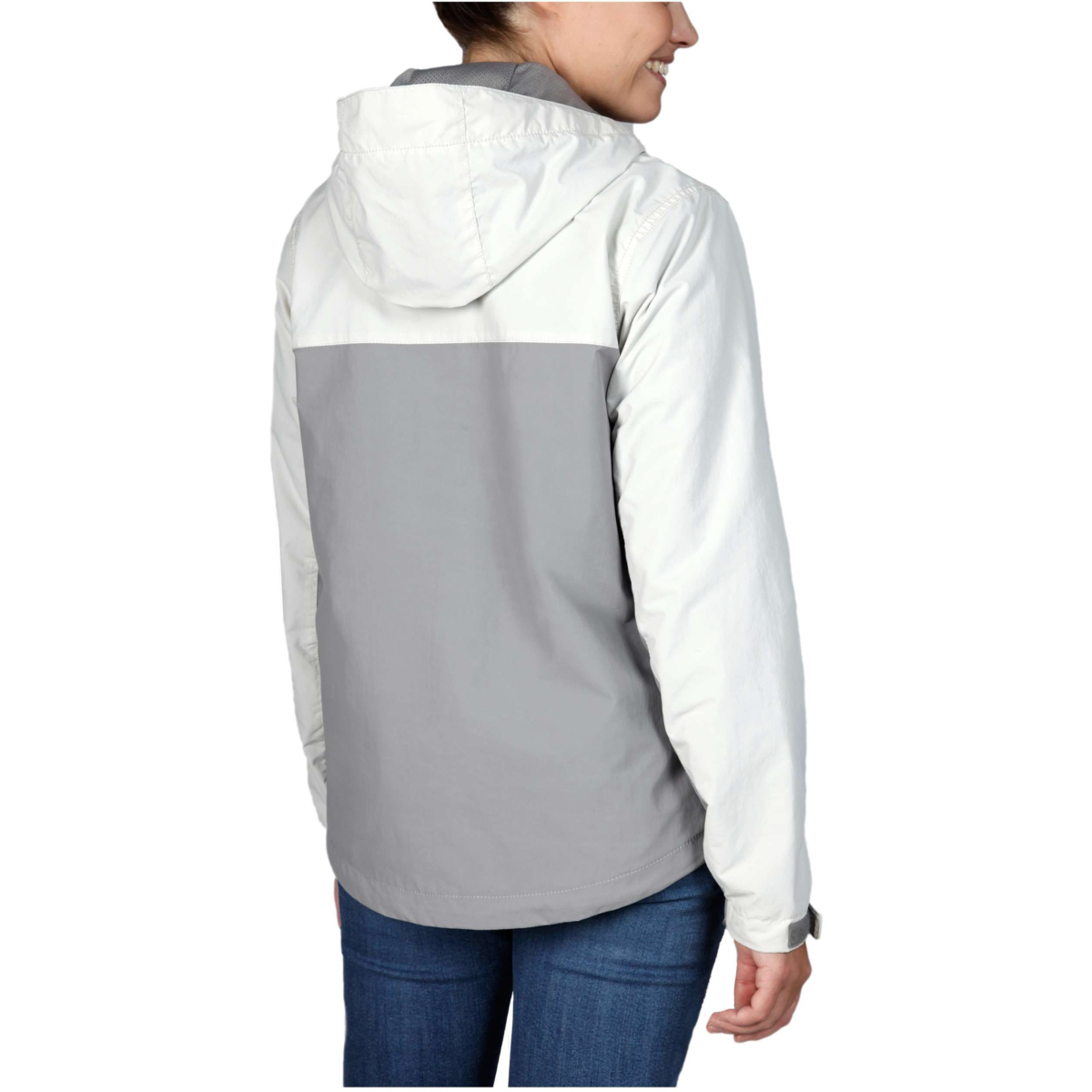 Rain defender® letvægts anorak, der kan pakkes i løs pasform