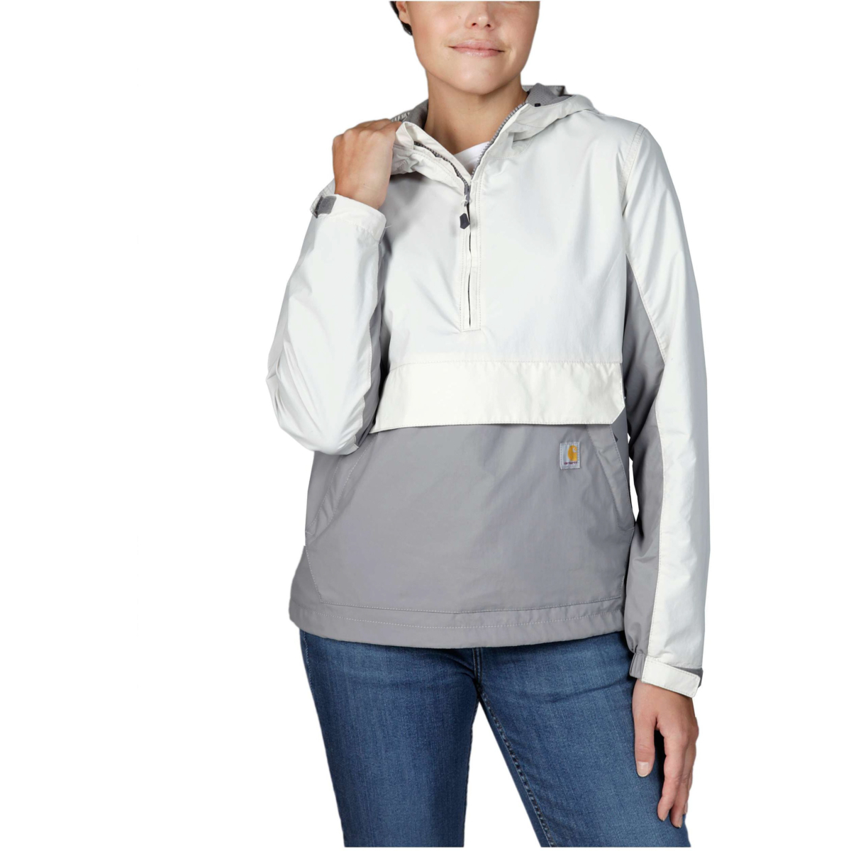 Rain defender® letvægts anorak, der kan pakkes i løs pasform