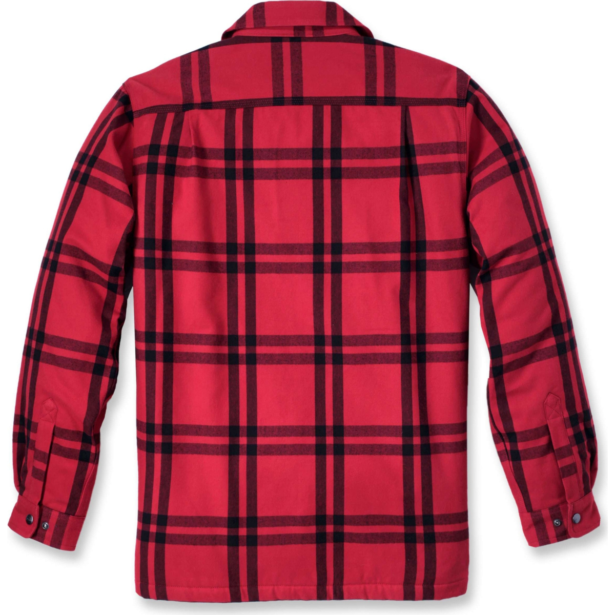 Afslappet pasform flannel sherpa-foret skjorte Jac