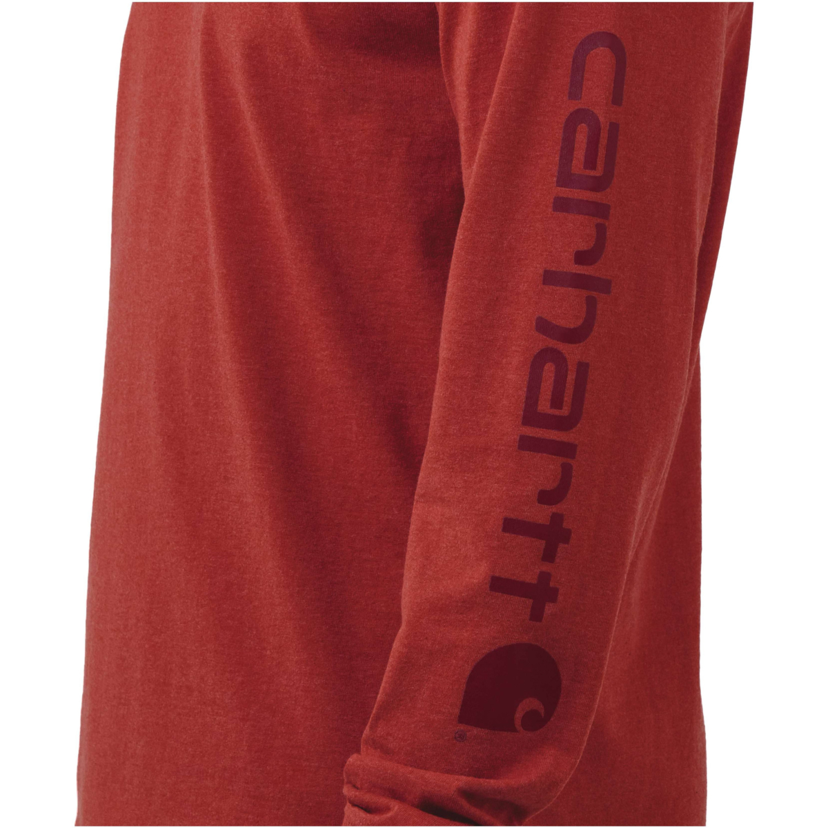 Afslappet pasform, tung, langærmet grafisk t-shirt med logoærmer