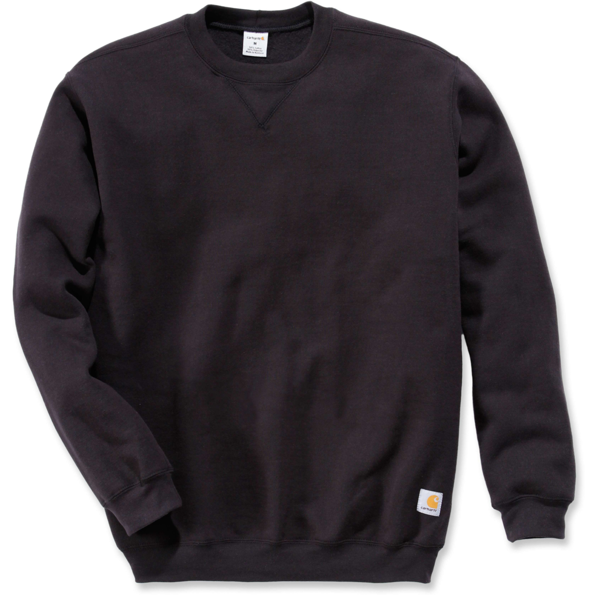 Loose fit midvægts sweatshirt med rund hals