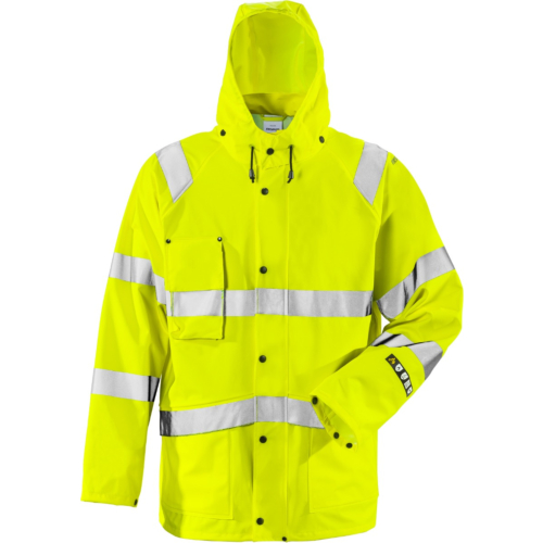 Flame Hi Vis regnjakke kl.3 4845