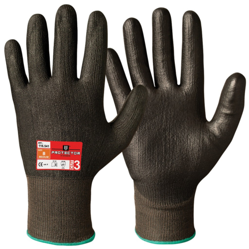 Skærefast handskebeskytter, 12 par