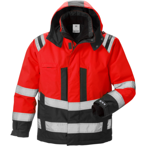 Hi Vis vindtæt fleece jakke kl.3 4041