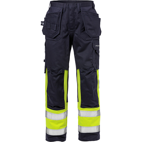 Flame Hi Vis håndværker bukser kl.1 2586 FLAM