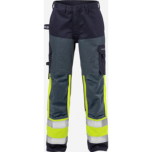 Flame Hi Vis bukser dame kl.1, 2591 FLAM