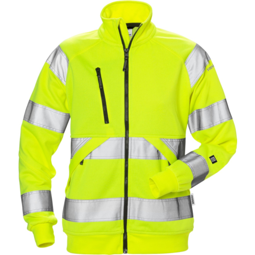 Hi Vis Sweatjakke dame kl.3 7427 SHV