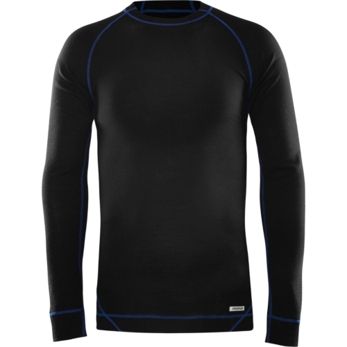 Merinould T-shirt lang ærme 7517