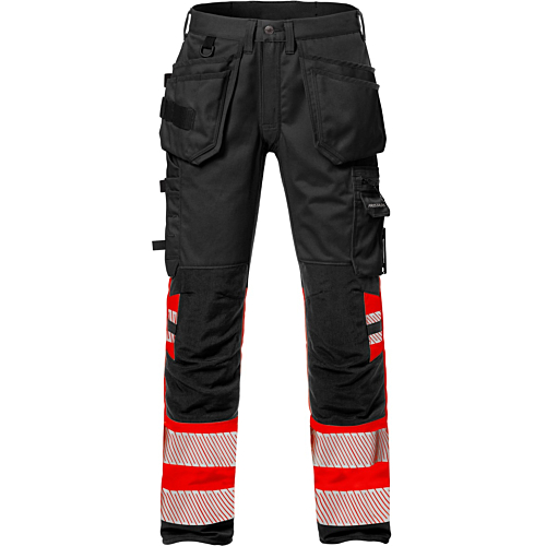 High vis håndværker stretch bukser klasse 1 2706 PLU