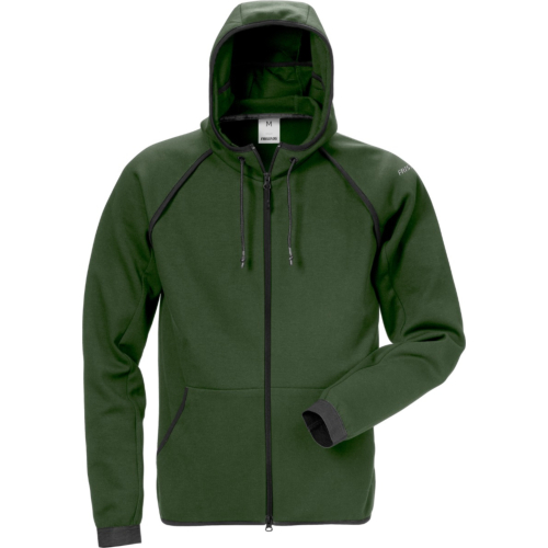 Sweatjakke med hætte 7462 DF