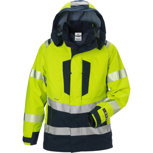 Flamestat Hi Vis GORE-TEX PYRAD® skal jakke dame kl.3 4195