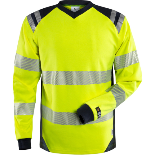 Flamestat Hi Vis langærmet T-shirt kl.3 7359 TFL