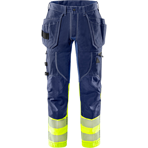 Hi Vis håndværker stretch bukser kl.1 2608