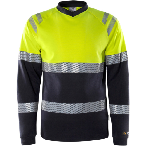 Flamestat hi vis langærmet t-shirt kl.1 7107 TFL