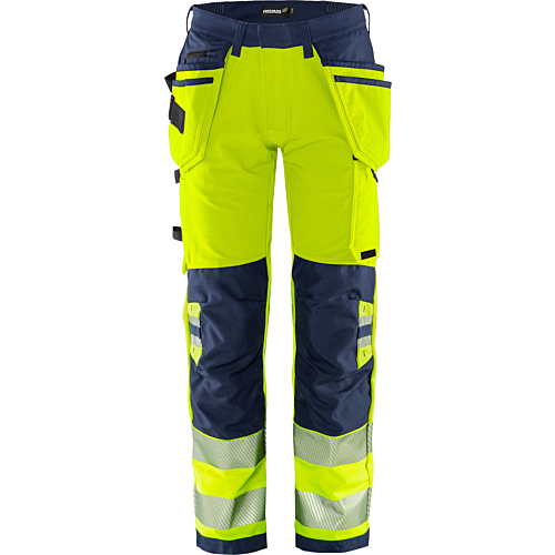High vis Green håndværker stretch bukser klasse 2 2644 GSTP