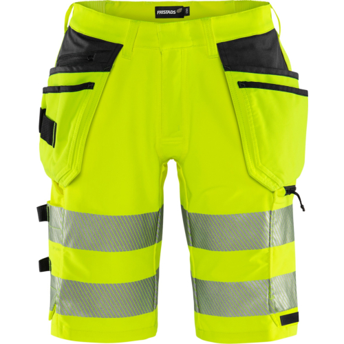 High vis Green håndværker stretch shorts klasse 2 2646 GSTP