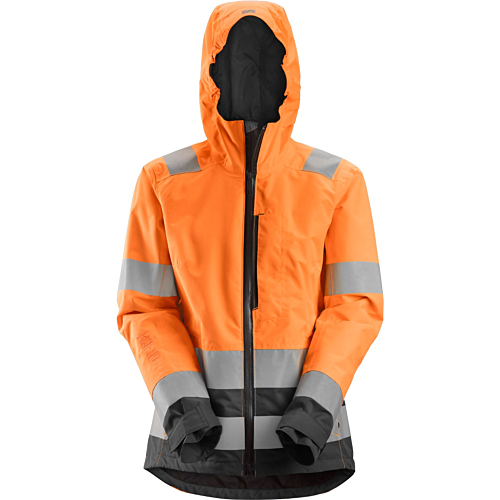 High-Vis vandtæt dameskaljakke, klasse 2/3