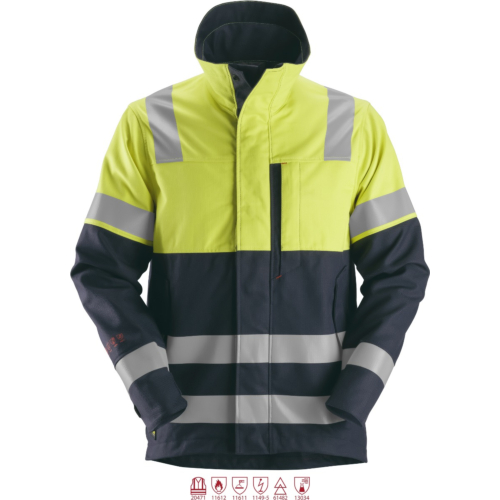 Flammehæmmende High-Vis jakke, klasse 1