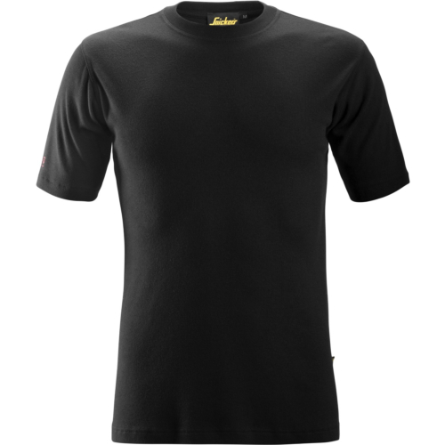 Flammehæmmende kortærmet T-shirt med rund hals