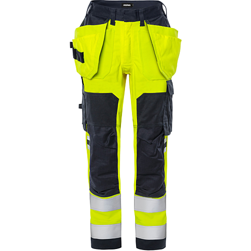 Flamestat high vis håndværker stretch bukser klasse 2 kvinde 2164 ATHF