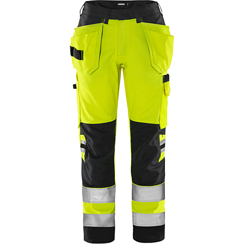 High vis håndværkerbukser dame klasse 2 2671 GPLU