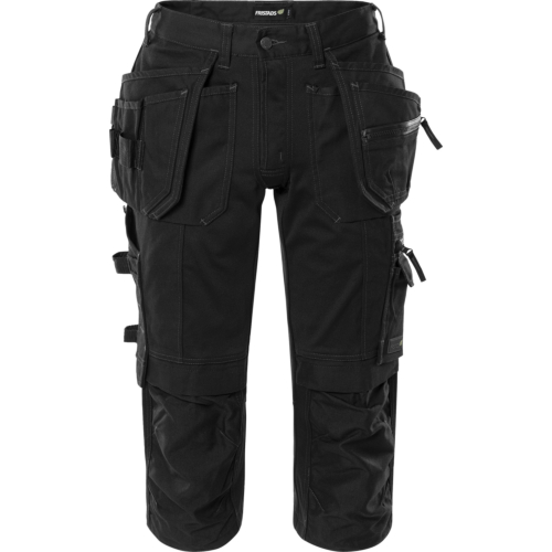 Grønne håndværker stretch piratbukser 2531 GCYD