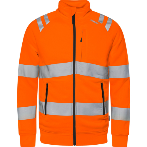 High vis sweatshirt jakke klasse 3 7863 GPSW