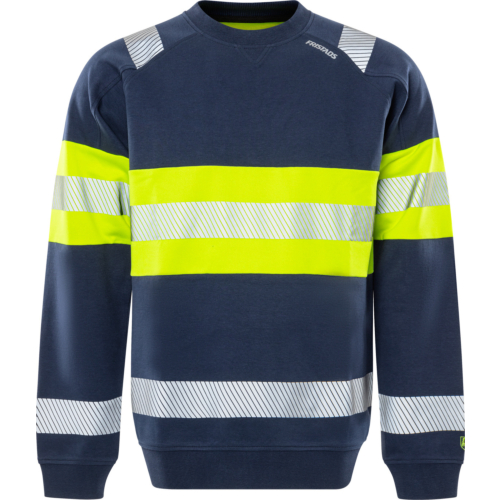 Høj synlighed stretch sweatshirt klasse 1 7530 GKC