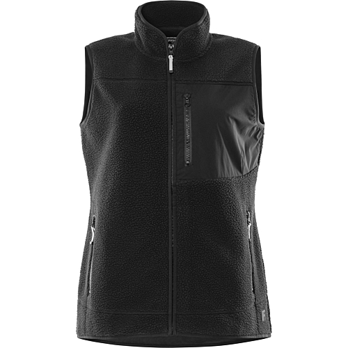 Argon micro pile fleece vest dame