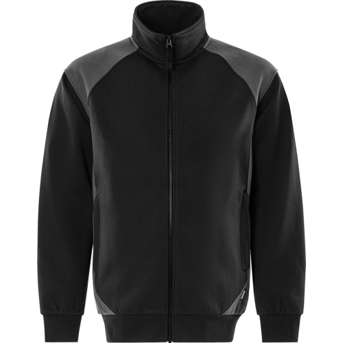 Grøn sweatshirtjakke 7248 GSM