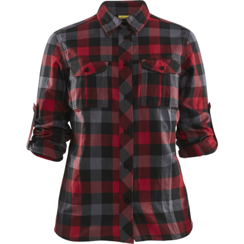 Dame Flannel Skjorte