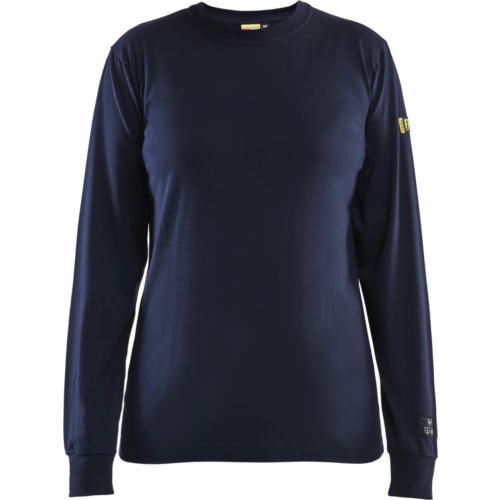 Dame flammesikker T-shirt langærmet