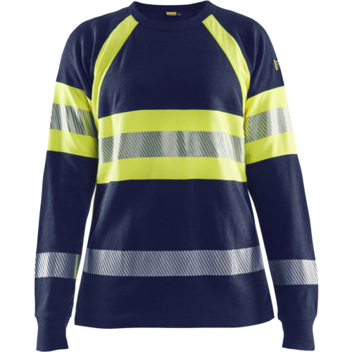 Dame Brandhæmmende T-shirt Lang Ærme