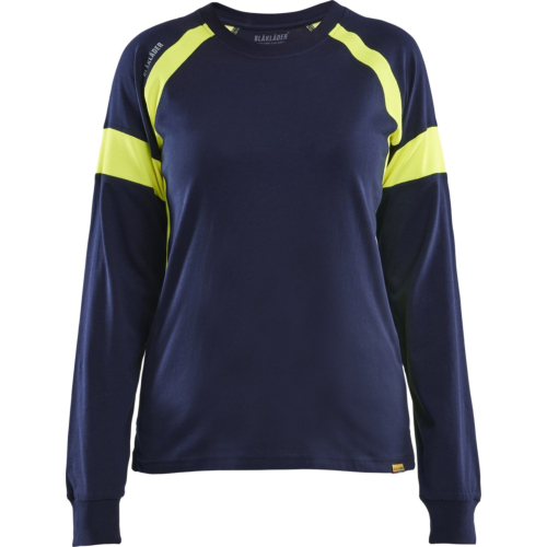 3521 Women's Long-Sleeved T-shirt with Hi-Vis