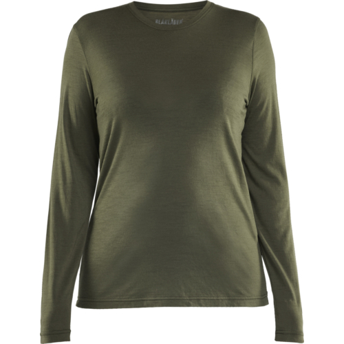 3539 Women's Long-sleeved Merino Wool T-shirt