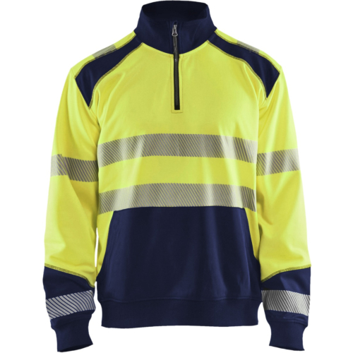 High Vis Sweatshirt Half Zip