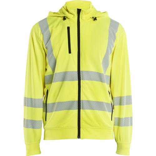 Hi-Vis Sweatshirt aftagelig hætte