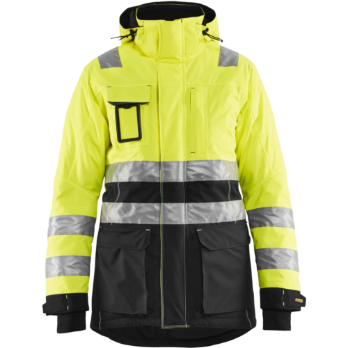 Dame High Vis Vinterparkajakke