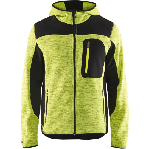 Strikket Jakke Med Softshell