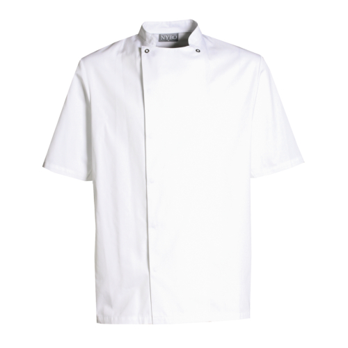 Klassisk kokkejakke med korte ærmer, Take away