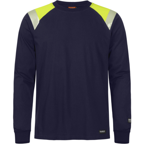 Brandhæmmende t-shirt, lange ærmer