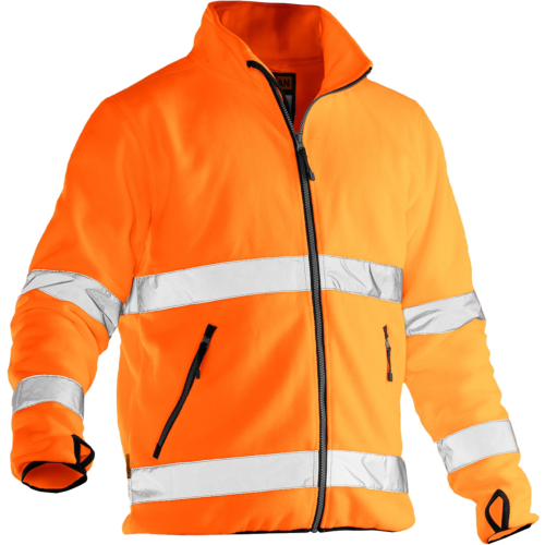 5502 Fleecejakke Hi-Vis