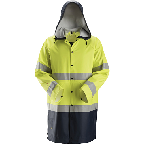 Flammehæmmende High-Vis regnjakke PU, klasse 3