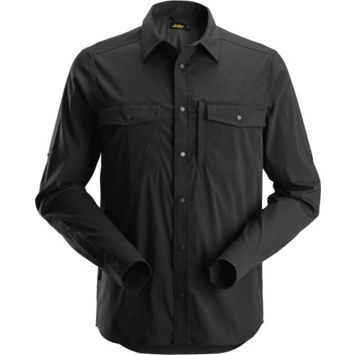 Langærmet skjorte i ripstop